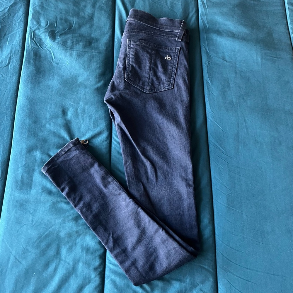 Rag & Bone Skinny Denim Blue Jeans